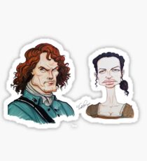 Outlander Parody Sticker