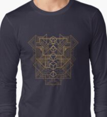 Dice Deco Gold Long Sleeve T-Shirt