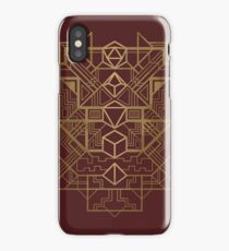 Dice Deco Gold iPhone Case