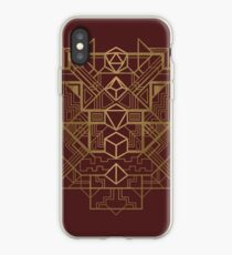Würfel Deco Gold iPhone-Hülle & Cover