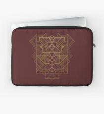 Funda para portátil Dice Deco Gold