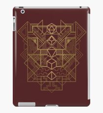 Würfel Deco Gold iPad-Hülle & Klebefolie