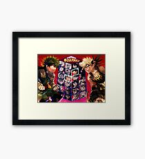 FIGHT! Framed Print