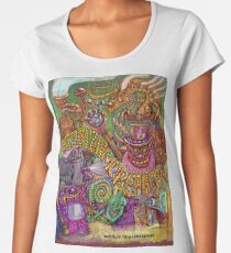 Steampunk Gamer Creature Design Women's Premium T-Shirt