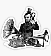 DJ-braham Lincoln Sticker