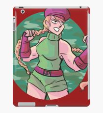 cammy (street fighter) iPad Case/Skin