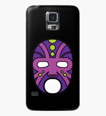 "Lucha Libre" (Free Fight) Mexican Wrestling Mask Purple Case/Skin for Samsung Galaxy