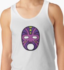 "Lucha Libre" (Free Fight) Mexican Wrestling Mask Purple Tank Top