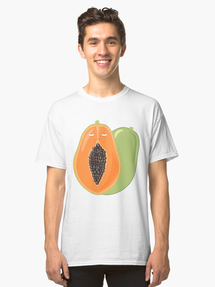 Alternative Ansicht von Papaya Classic T-Shirt