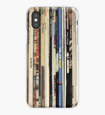 Classic Rock Vinyl Records iPhone Case