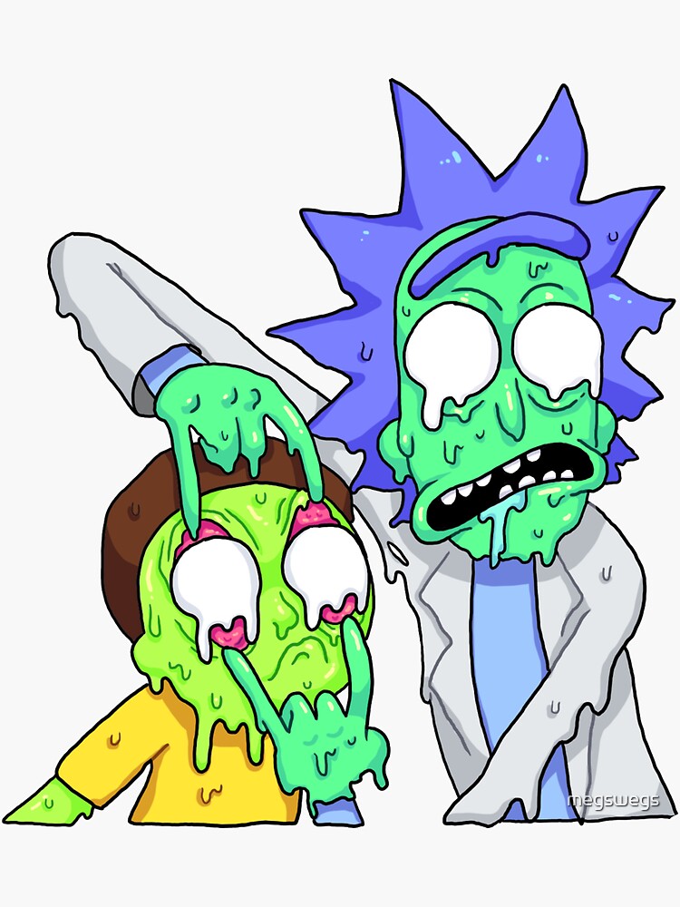Rick and Morty by megswegs
