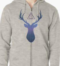 Expecto Patronum - Purple version Zipped Hoodie