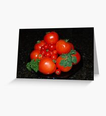 Fresh Greeting Card