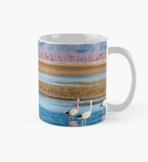 Flamingo's in Blue Classic Mug
