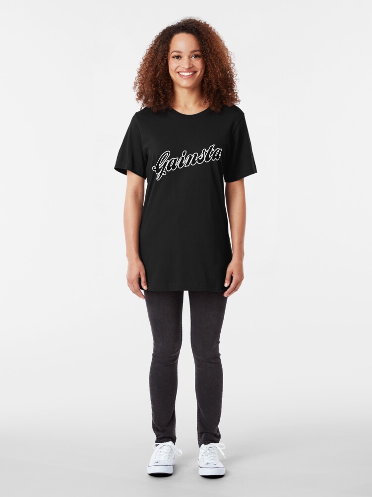 Alternate view of GAINSTA - Black Slim Fit T-Shirt
