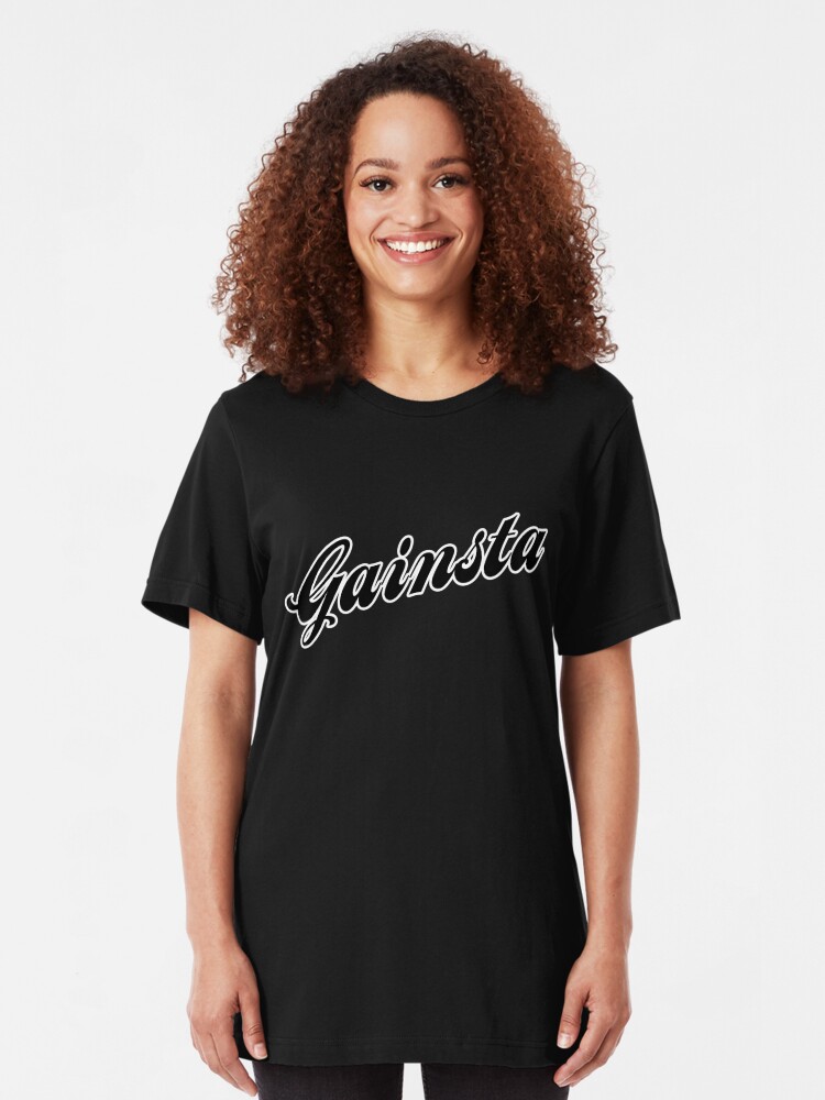 Alternate view of GAINSTA - Black Slim Fit T-Shirt