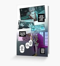 Mystic Messenger - Ray Last Call (not deserving) Greeting Card