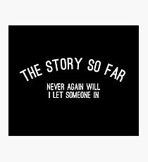 The Story So Far - Roam Flag Photographic Print