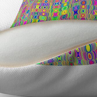 Alternate view of Abstract Meadow Throw Pillow