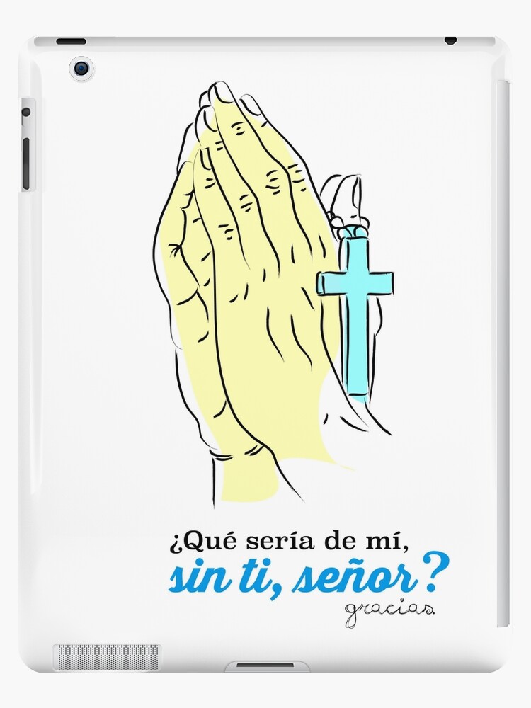 Oracion Cristiana De Agradecimiento A Dios Ipad Case Skin By