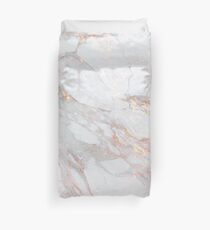 Chic Elegant Gold Marble Pattern Duvet Cover