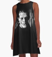 THE MONSTER of FRANKENSTEIN A-Line Dress