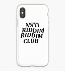 Anti Riddim Riddim Club iPhone Case