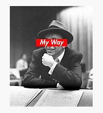 FRANK SINATRA DESIGN Photographic Print