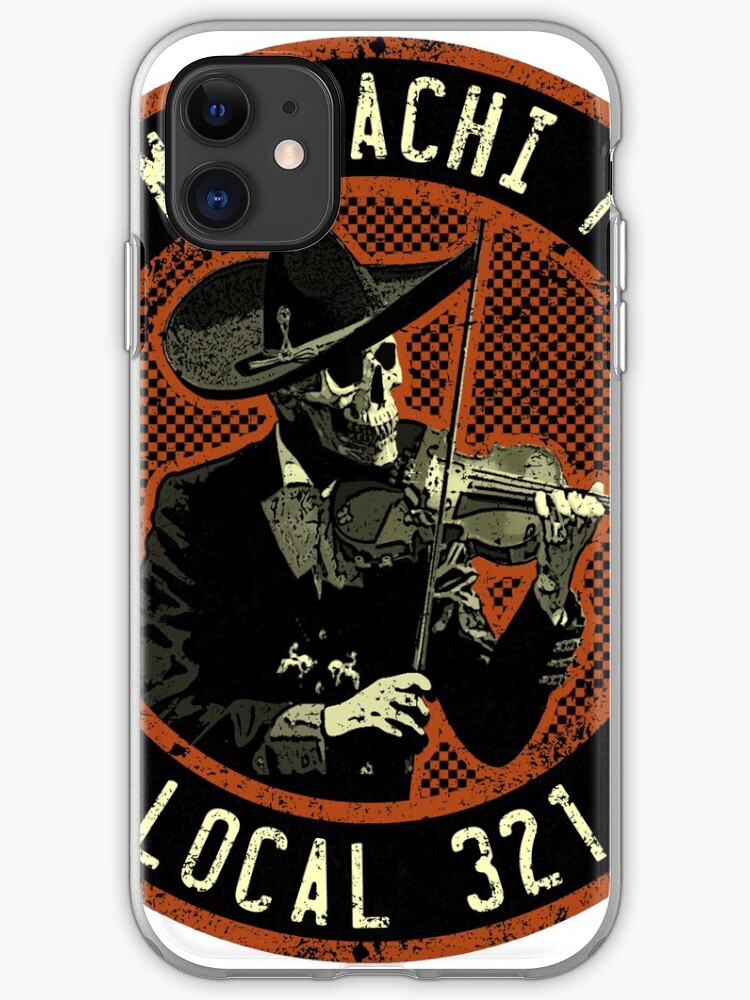 Dia de Los Muertos Skeleton Musicans iPhone 11 case Dia de Los Muertos Skeleton Musicans iPhone 11 case