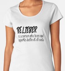 Belieber Women's Premium T-Shirt