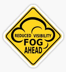 fog sing Sticker