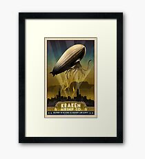 Steampunk Airship: Admiral Rosendahl Framed Print