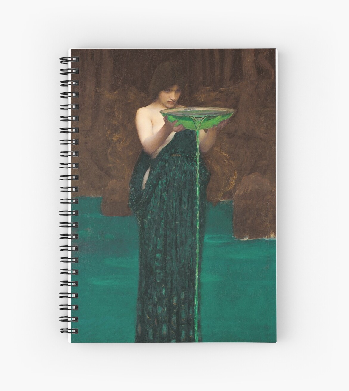 "Circe Invidiosa by John William Waterhouse, 1892" Spiral