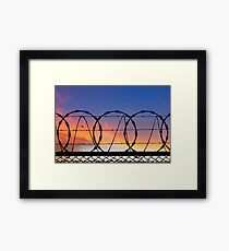 Freedom and Security. Framed Print