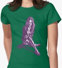 Killer Stare Women's Fitted T-Shirt