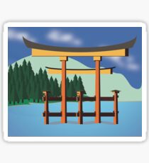 Torii Gate Sticker