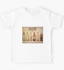 Camiseta para niños Cartel vintage de Coca-Cola
