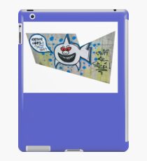 shark eating cops iPad Case/Skin