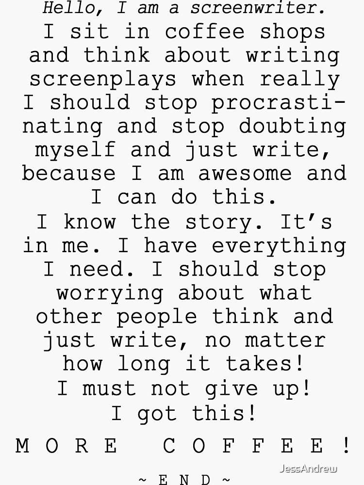 Screenwriters (Typewriter II) by JessAndrew