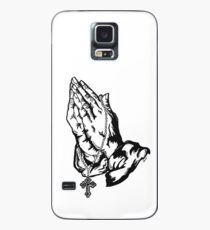 Praying Hands with Rosary Case/Skin for Samsung Galaxy