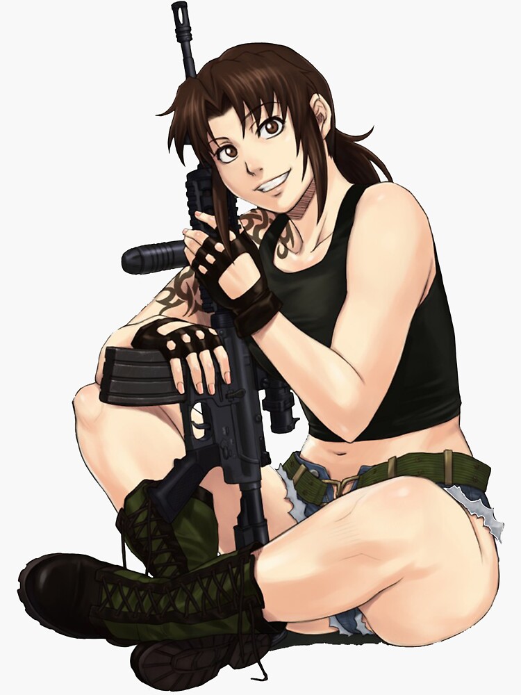 Black Lagoon Revy Quotes - insult gif on Tumblr / The name of this city