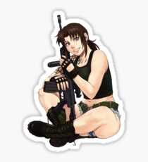 Pegatina Revy de Black Lagoon