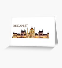 Budapest Greeting Card
