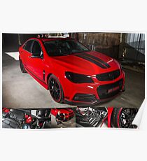 Ben Henshaw Holden VF SSV Redline 6 Poster