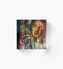Iconic ⎢Spiritual art, art émotionnel Acrylic Block
