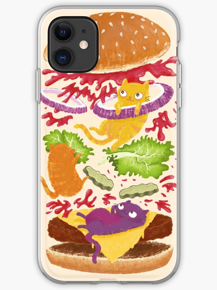 Burger Greeting iPhone 11 case Burger Greeting iPhone 11 case