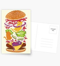 Cat Burger Postcards