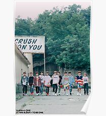 Póster Wanna One ㅣ 1st Mini Album Photo 워너 원 의 X X 1X1 = 1 (TO BE ONE) BTS energética