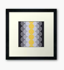 Schrittweise Primrose Yellow Gerahmtes Wandbild
