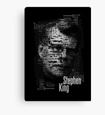 stephen king books Canvas Print